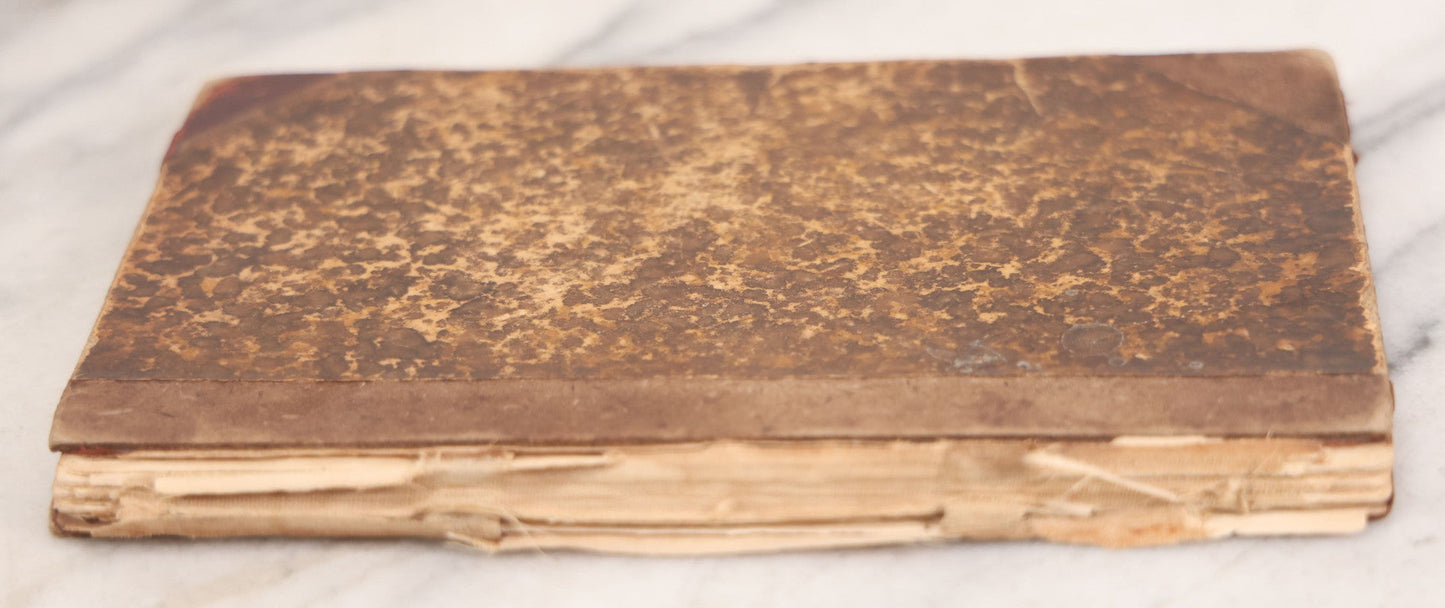 Lot 051 - Antique Handwritten Book, "Records Of The Frederic T. Greenhalge Debating Society," 1898–1899, Containing Constitution, Membership Signatures, Minutes, Debate Topics & Mock Trials, School Debate Club, Binding Loose, Spine Cover Missing