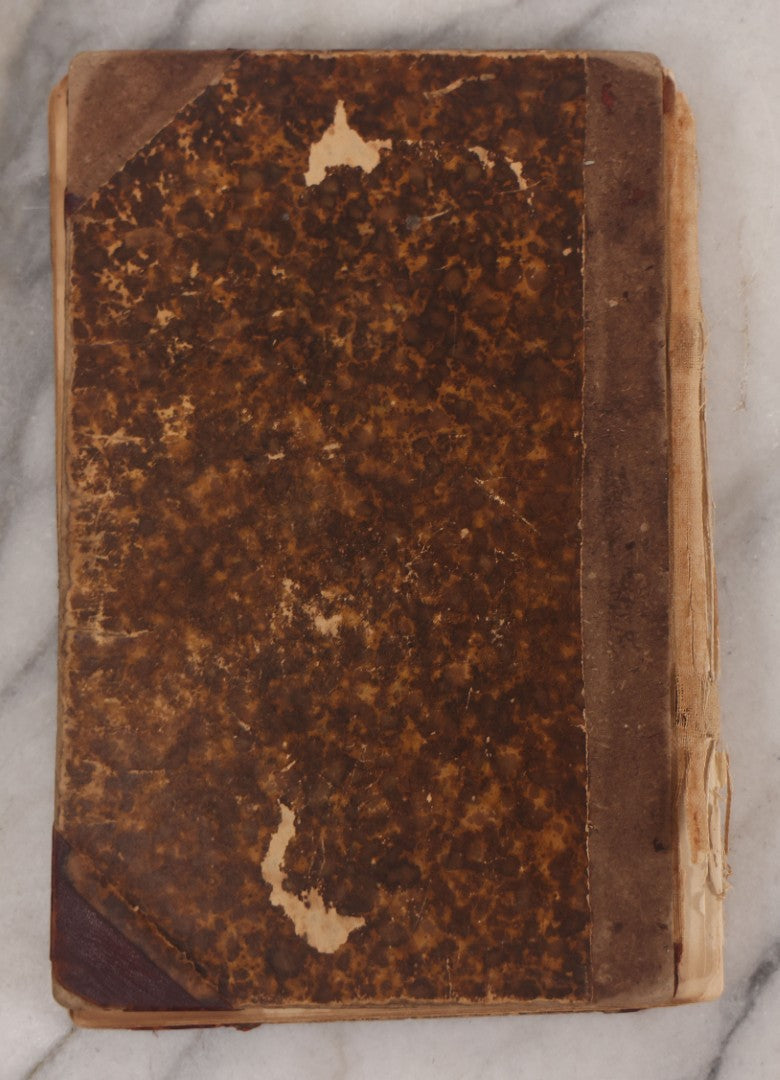 Lot 051 - Antique Handwritten Book, "Records Of The Frederic T. Greenhalge Debating Society," 1898–1899, Containing Constitution, Membership Signatures, Minutes, Debate Topics & Mock Trials, School Debate Club, Binding Loose, Spine Cover Missing