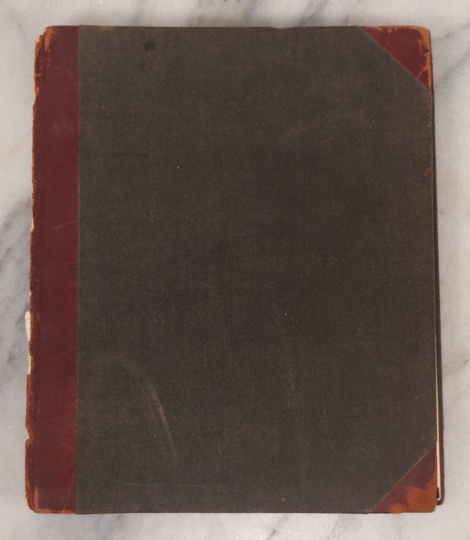 Lot 053 - Antique Student's Handwritten Notebook On Interpretations Of The Bible And Scripture, 1884, With Academic Writings On Religion, Spirituality & History, Including Allegorical, Grammatical-Historical, Dogmatic, Rationalistic & Mythical Lenses