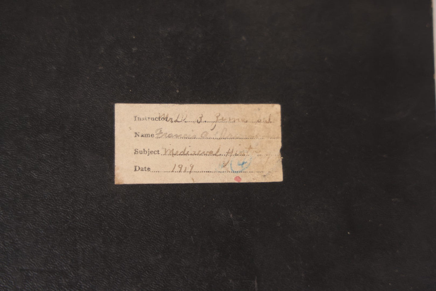 Lot 054 - Pair Of Antique Student's Handwritten Notebooks On Medieval History And American Literature, Circa 1915–1925, Including One Dated 1919 Belonging To Anne R. Drumm And Another To Francis [Illegible Surname]
