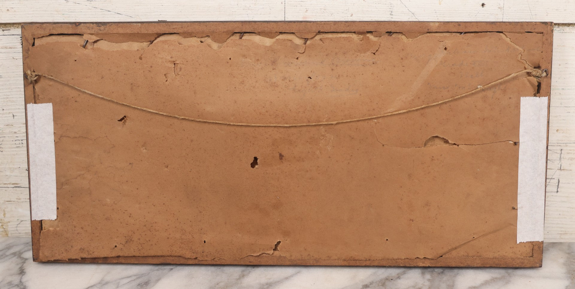 Lot 066 - Antique Eighth Grade 1921 Class Photo In Frame, George Pinkham Institute, With Latin Motto "Non Nobis Sed Aliis" ("Not For Ourselves, But For Others"), 18-3/4" x 8-3/4"