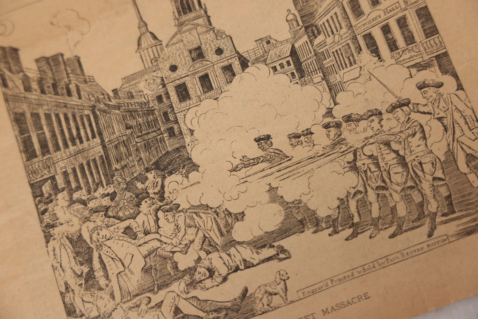 Lot 072 - "Boston In The Revolution: A Souvenir For Patriotic Americans," Antique Souvenir Newspaper Published By Rand Avery Company, Boston, Copyright 1888 By Moses King