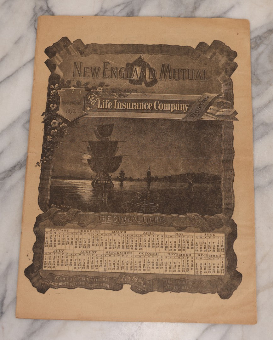 Lot 072 - "Boston In The Revolution: A Souvenir For Patriotic Americans," Antique Souvenir Newspaper Published By Rand Avery Company, Boston, Copyright 1888 By Moses King