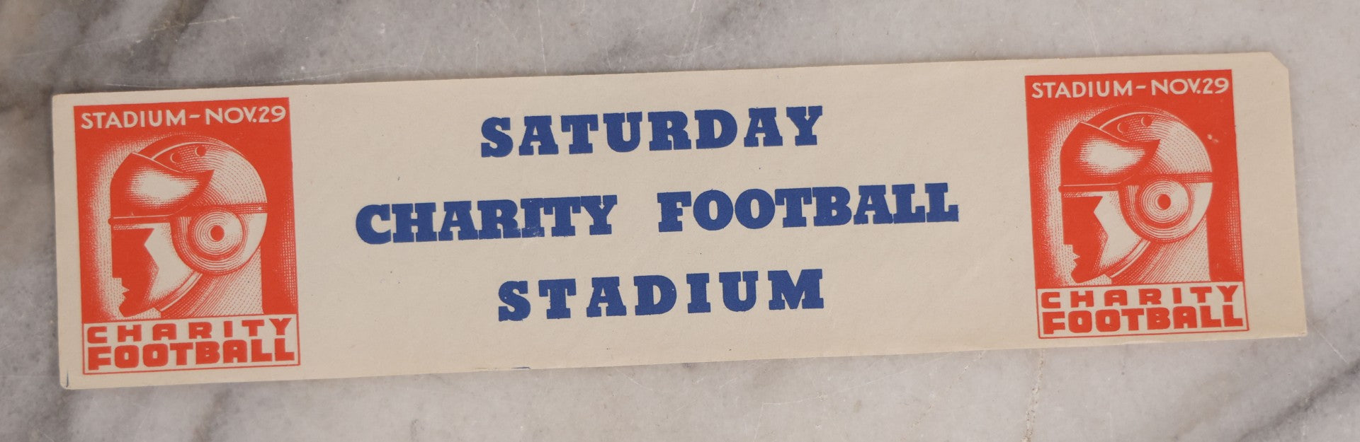 Lot 090 - Grouping Of 20+ Vintage Saturday Charity Football Stadium Tickets, November 29