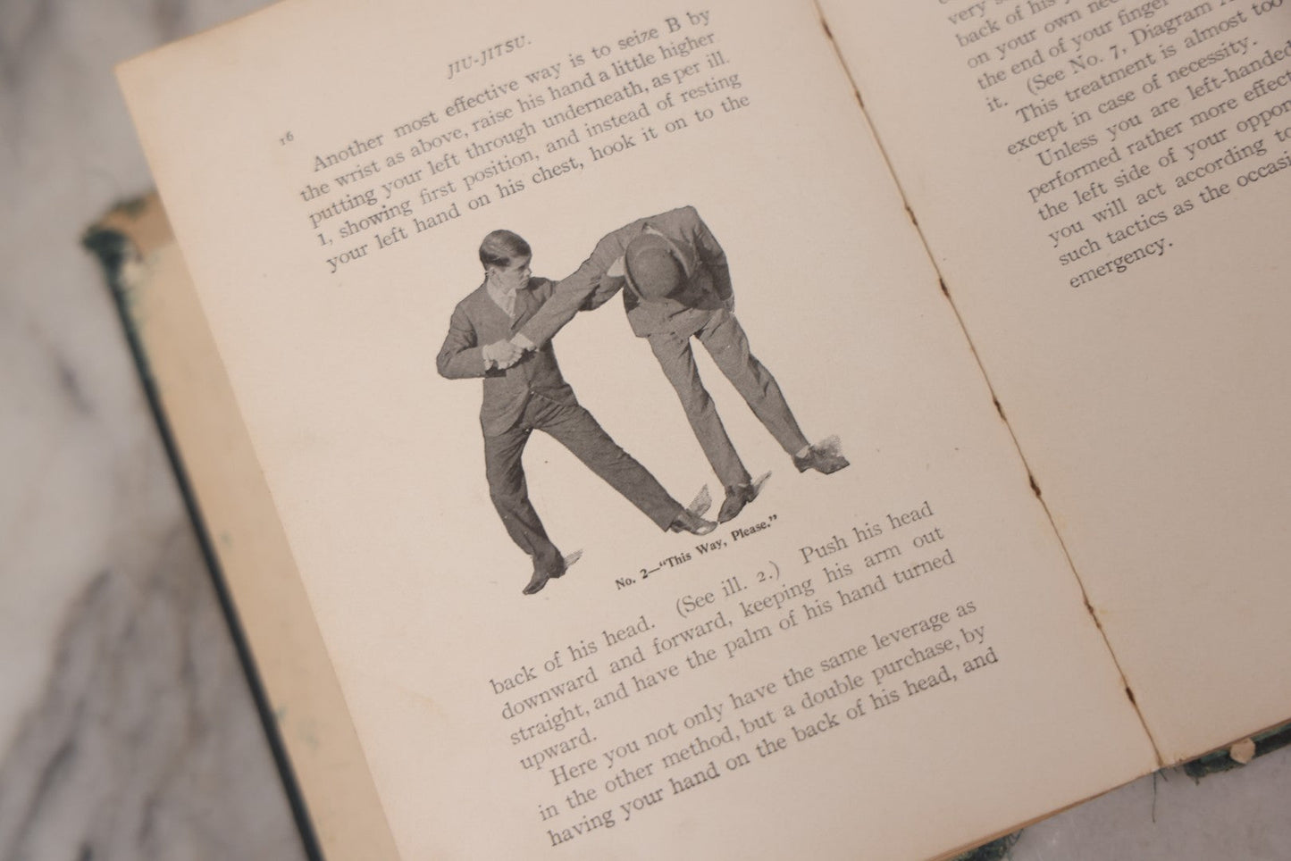 Lot 106 - "Jiu-Jitsu And Japanese Method Of Attack And Self Defense" Antique Illustrated Martial Arts Instruction Book By Captain H.H. Skinner, With Many Photograph Plates Demonstrating Positions, Note Poor Condition