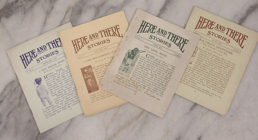 Lot 132 - Grouping Of Four "Here And There Stories" Children's Booklets, Circa 1915, Produced By The Woman's Board Of Missions, Boston, Massachusetts
