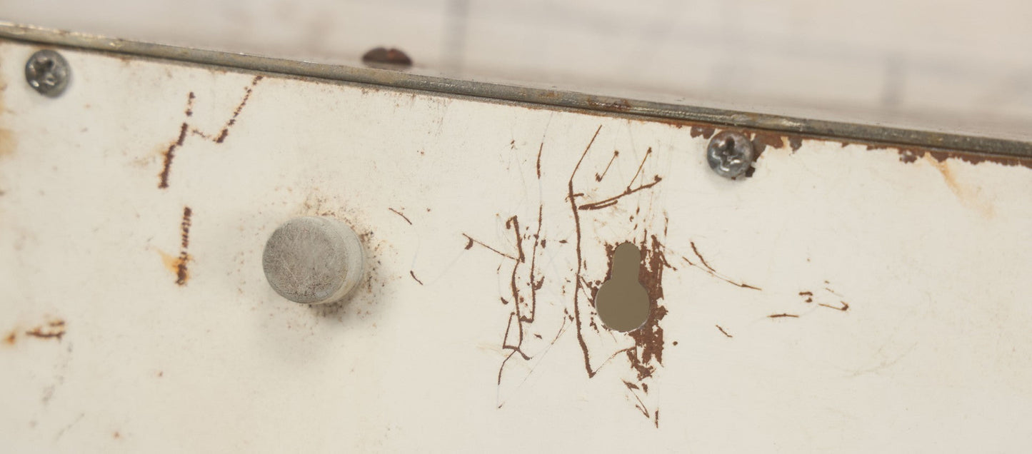 Lot 012 - Vintage 1957 Miller Brewing Co. Light Up Bar Back Advertising Clock With Fluorescent Lamp, "Enjoy Yourself, It's Later Than You Think," Missing Miller Badge