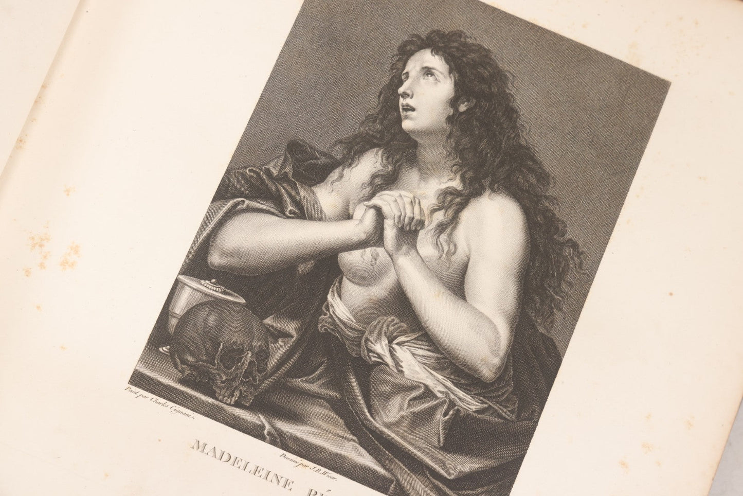 Lot 043 - Antique Oversized Art Book “Tableaux, Statues, Bas-Reliefs Et Camées De La Galerie De Florence Et Du Palais Pitti” (Paintings, Statues, Bas-Reliefs And Cameos From The Gallery Of Florence And The Pitti Palace), Published By Lacombe, Paris, 1789