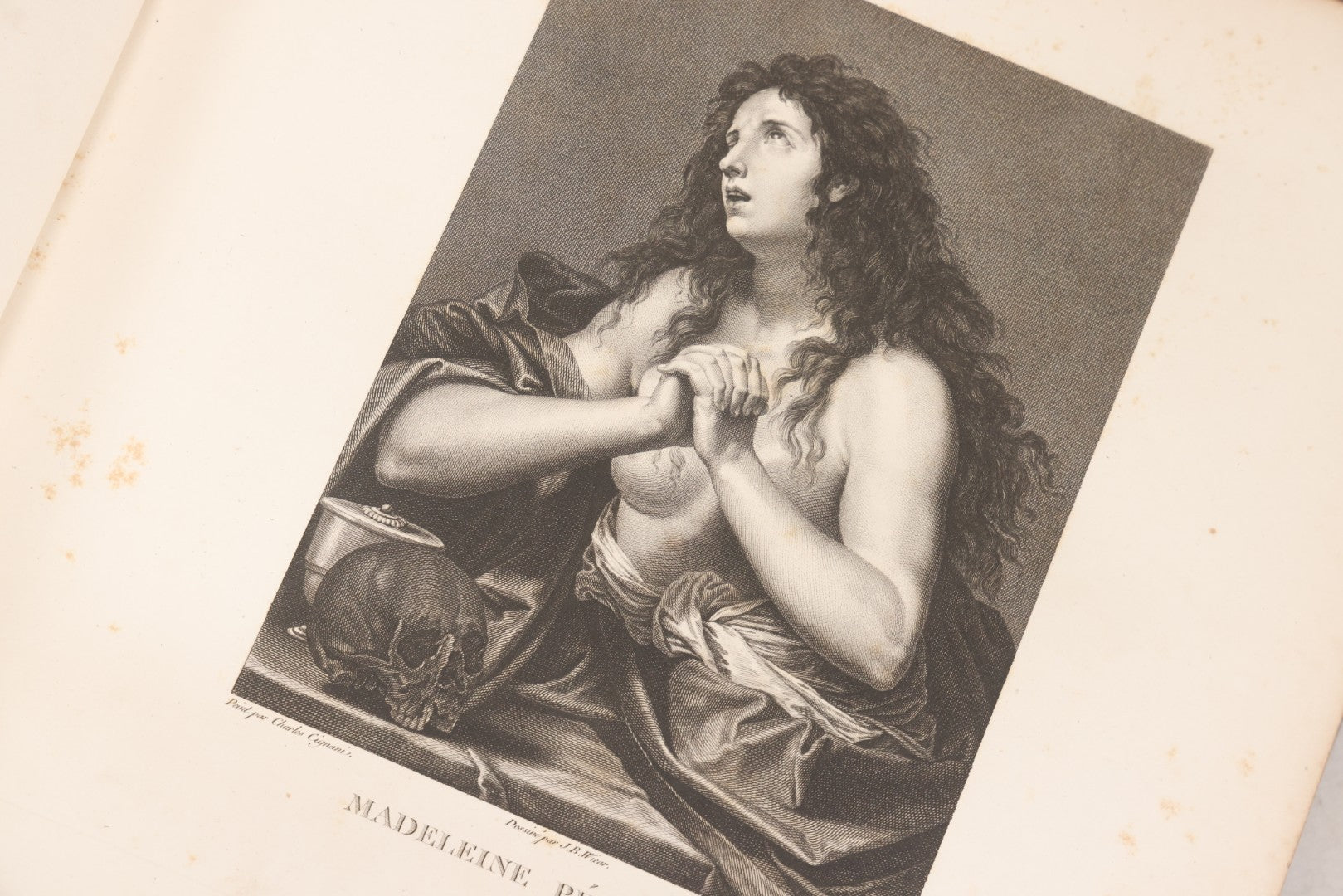 Lot 043 - Antique Oversized Art Book “Tableaux, Statues, Bas-Reliefs Et Camées De La Galerie De Florence Et Du Palais Pitti” (Paintings, Statues, Bas-Reliefs And Cameos From The Gallery Of Florence And The Pitti Palace), Published By Lacombe, Paris, 1789