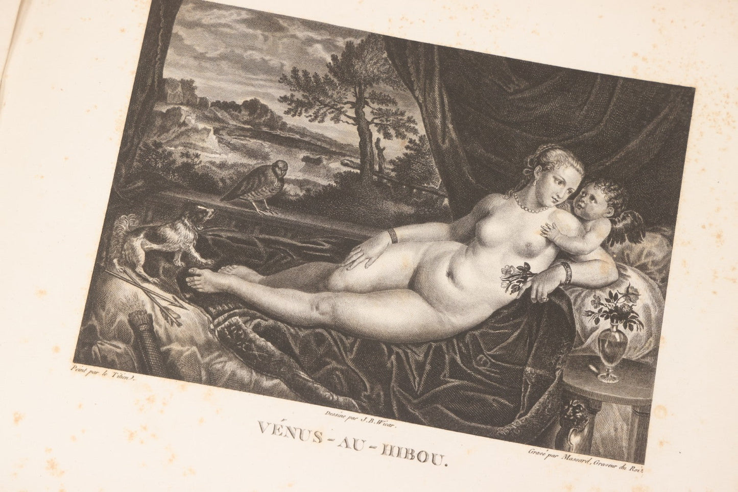 Lot 043 - Antique Oversized Art Book “Tableaux, Statues, Bas-Reliefs Et Camées De La Galerie De Florence Et Du Palais Pitti” (Paintings, Statues, Bas-Reliefs And Cameos From The Gallery Of Florence And The Pitti Palace), Published By Lacombe, Paris, 1789