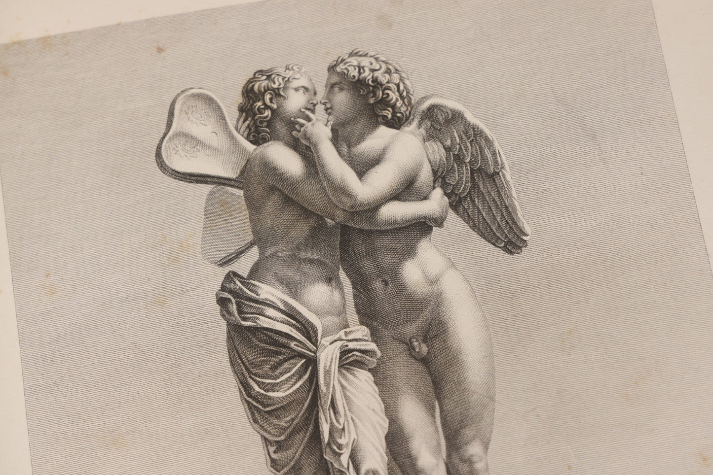 Lot 043 - Antique Oversized Art Book “Tableaux, Statues, Bas-Reliefs Et Camées De La Galerie De Florence Et Du Palais Pitti” (Paintings, Statues, Bas-Reliefs And Cameos From The Gallery Of Florence And The Pitti Palace), Published By Lacombe, Paris, 1789