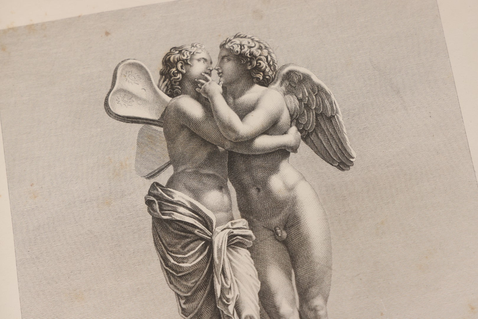 Lot 043 - Antique Oversized Art Book “Tableaux, Statues, Bas-Reliefs Et Camées De La Galerie De Florence Et Du Palais Pitti” (Paintings, Statues, Bas-Reliefs And Cameos From The Gallery Of Florence And The Pitti Palace), Published By Lacombe, Paris, 1789