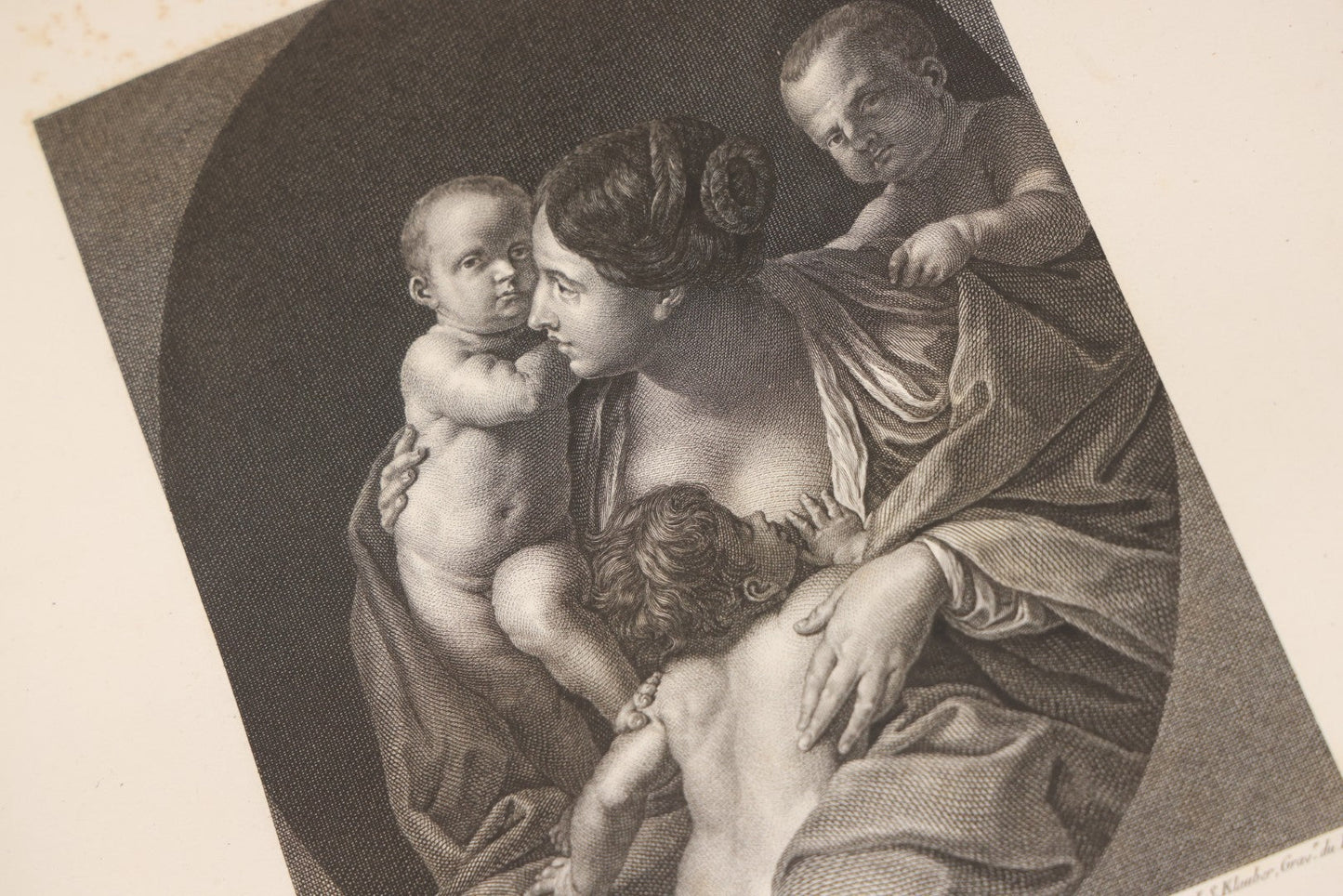 Lot 043 - Antique Oversized Art Book “Tableaux, Statues, Bas-Reliefs Et Camées De La Galerie De Florence Et Du Palais Pitti” (Paintings, Statues, Bas-Reliefs And Cameos From The Gallery Of Florence And The Pitti Palace), Published By Lacombe, Paris, 1789