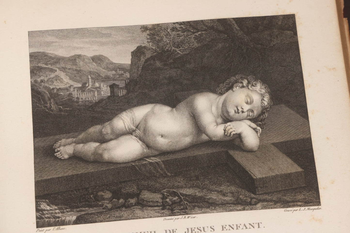 Lot 043 - Antique Oversized Art Book “Tableaux, Statues, Bas-Reliefs Et Camées De La Galerie De Florence Et Du Palais Pitti” (Paintings, Statues, Bas-Reliefs And Cameos From The Gallery Of Florence And The Pitti Palace), Published By Lacombe, Paris, 1789