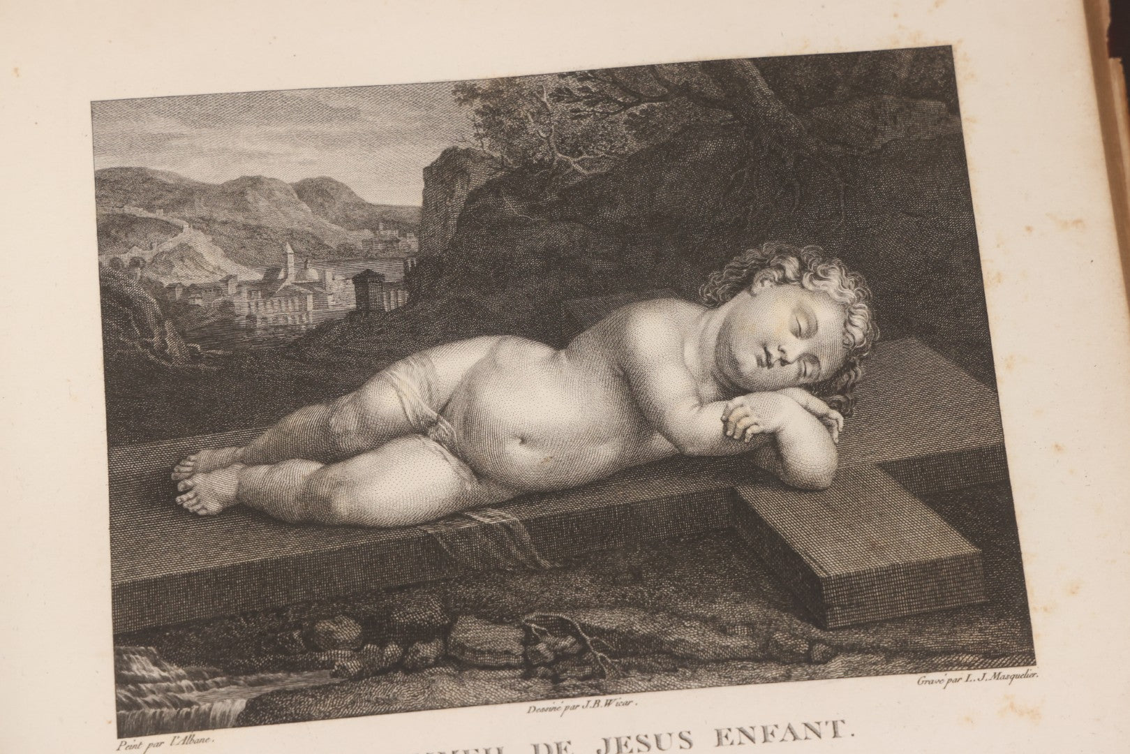 Lot 043 - Antique Oversized Art Book “Tableaux, Statues, Bas-Reliefs Et Camées De La Galerie De Florence Et Du Palais Pitti” (Paintings, Statues, Bas-Reliefs And Cameos From The Gallery Of Florence And The Pitti Palace), Published By Lacombe, Paris, 1789