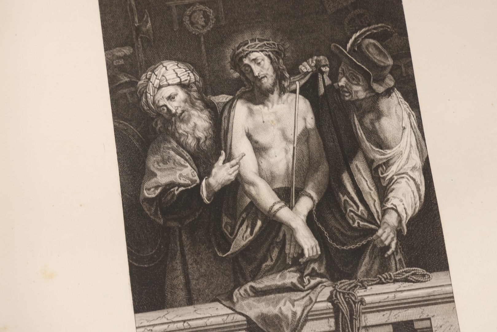 Lot 043 - Antique Oversized Art Book “Tableaux, Statues, Bas-Reliefs Et Camées De La Galerie De Florence Et Du Palais Pitti” (Paintings, Statues, Bas-Reliefs And Cameos From The Gallery Of Florence And The Pitti Palace), Published By Lacombe, Paris, 1789