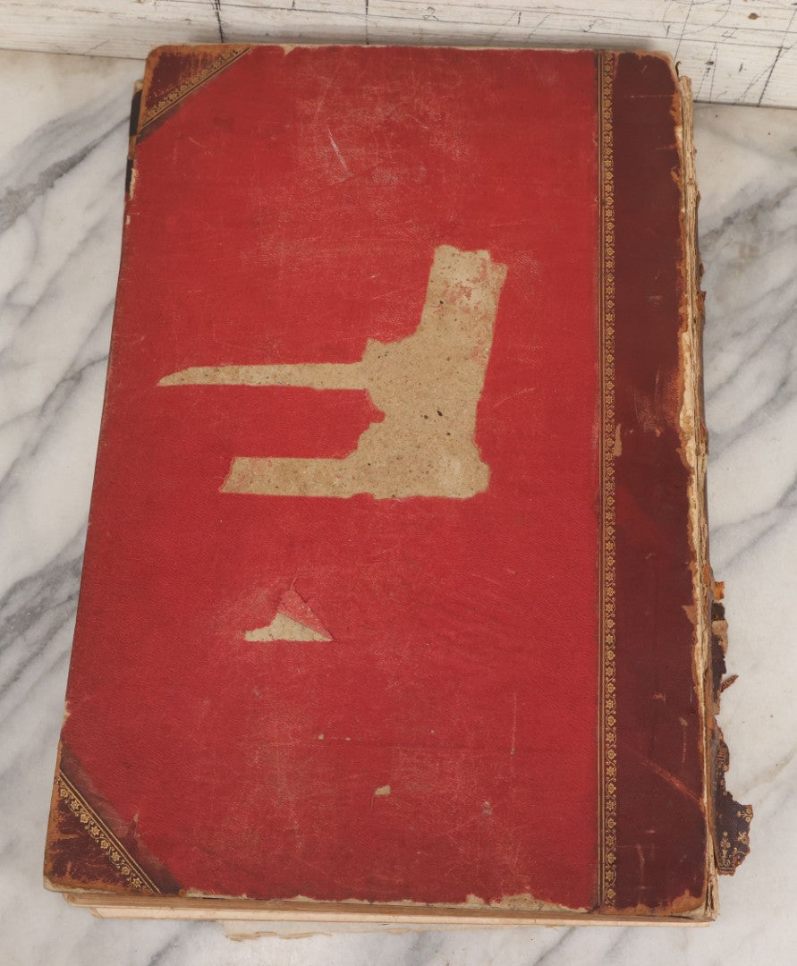 Lot 043 - Antique Oversized Art Book “Tableaux, Statues, Bas-Reliefs Et Camées De La Galerie De Florence Et Du Palais Pitti” (Paintings, Statues, Bas-Reliefs And Cameos From The Gallery Of Florence And The Pitti Palace), Published By Lacombe, Paris, 1789