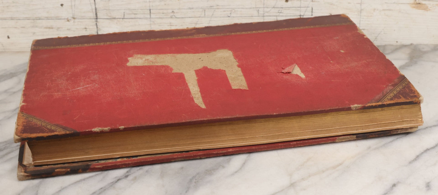 Lot 043 - Antique Oversized Art Book “Tableaux, Statues, Bas-Reliefs Et Camées De La Galerie De Florence Et Du Palais Pitti” (Paintings, Statues, Bas-Reliefs And Cameos From The Gallery Of Florence And The Pitti Palace), Published By Lacombe, Paris, 1789