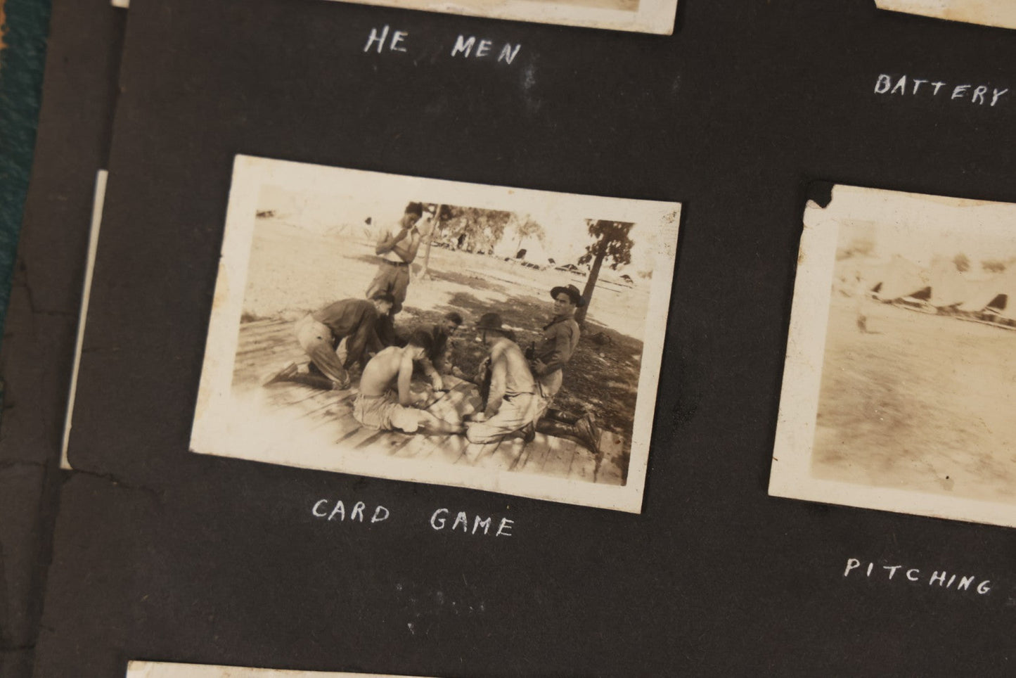 Lot 046 - Pair Of Vintage Snapshot Photo Albums Containing 600+ Photos Of Army National Guard Training & Life In The Lead Up To World War Two, 1938–1942, Albums Of Sgt. D.L. Dressler, With Notes Referencing Dec. 7, 1941 Pearl Harbor, Many Domestic Bases