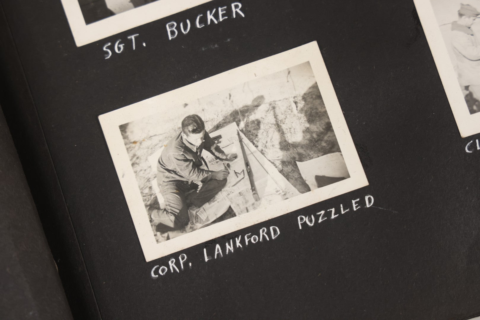 Lot 046 - Pair Of Vintage Snapshot Photo Albums Containing 600+ Photos Of Army National Guard Training & Life In The Lead Up To World War Two, 1938–1942, Albums Of Sgt. D.L. Dressler, With Notes Referencing Dec. 7, 1941 Pearl Harbor, Many Domestic Bases