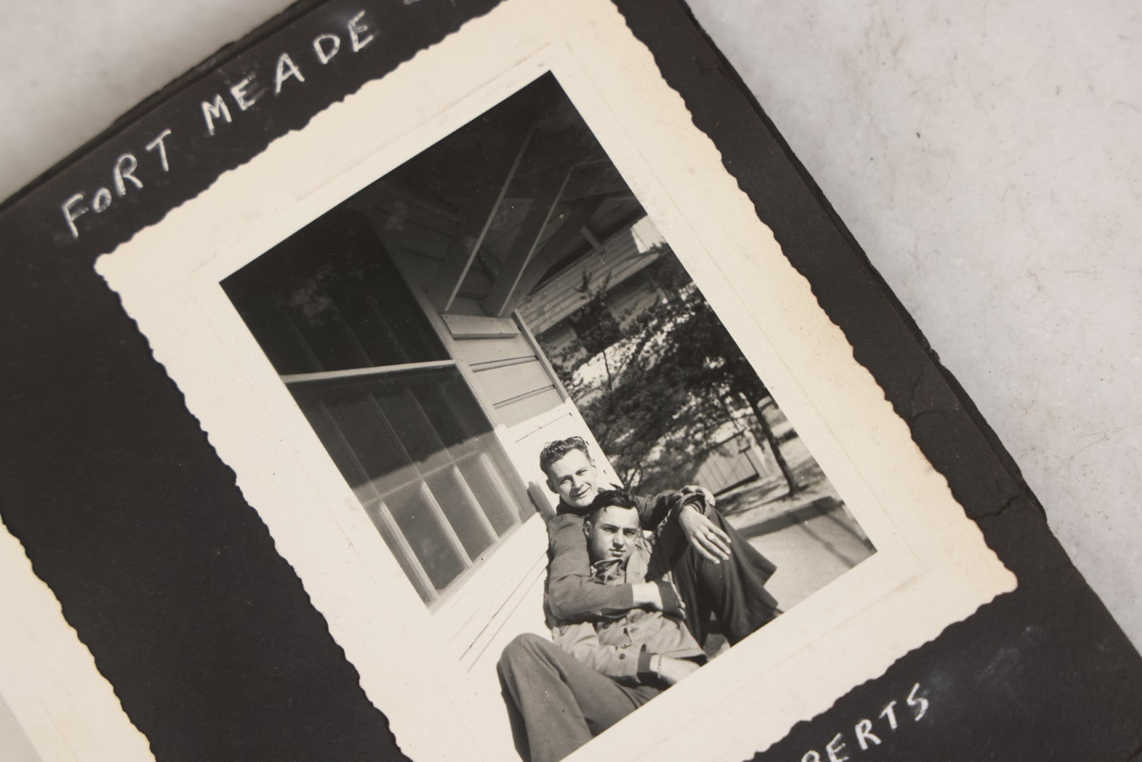 Lot 046 - Pair Of Vintage Snapshot Photo Albums Containing 600+ Photos Of Army National Guard Training & Life In The Lead Up To World War Two, 1938–1942, Albums Of Sgt. D.L. Dressler, With Notes Referencing Dec. 7, 1941 Pearl Harbor, Many Domestic Bases