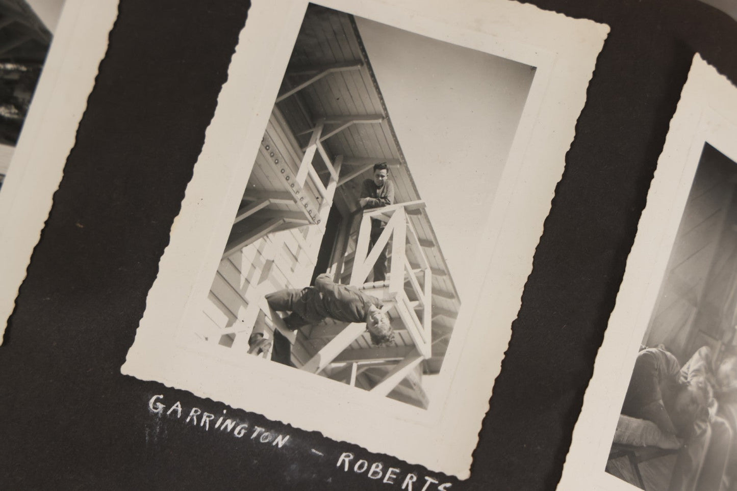 Lot 046 - Pair Of Vintage Snapshot Photo Albums Containing 600+ Photos Of Army National Guard Training & Life In The Lead Up To World War Two, 1938–1942, Albums Of Sgt. D.L. Dressler, With Notes Referencing Dec. 7, 1941 Pearl Harbor, Many Domestic Bases