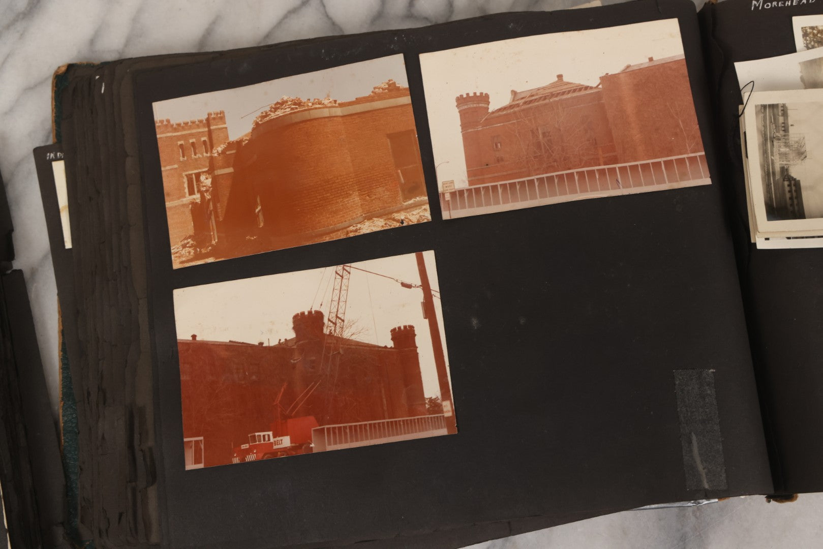 Lot 046 - Pair Of Vintage Snapshot Photo Albums Containing 600+ Photos Of Army National Guard Training & Life In The Lead Up To World War Two, 1938–1942, Albums Of Sgt. D.L. Dressler, With Notes Referencing Dec. 7, 1941 Pearl Harbor, Many Domestic Bases