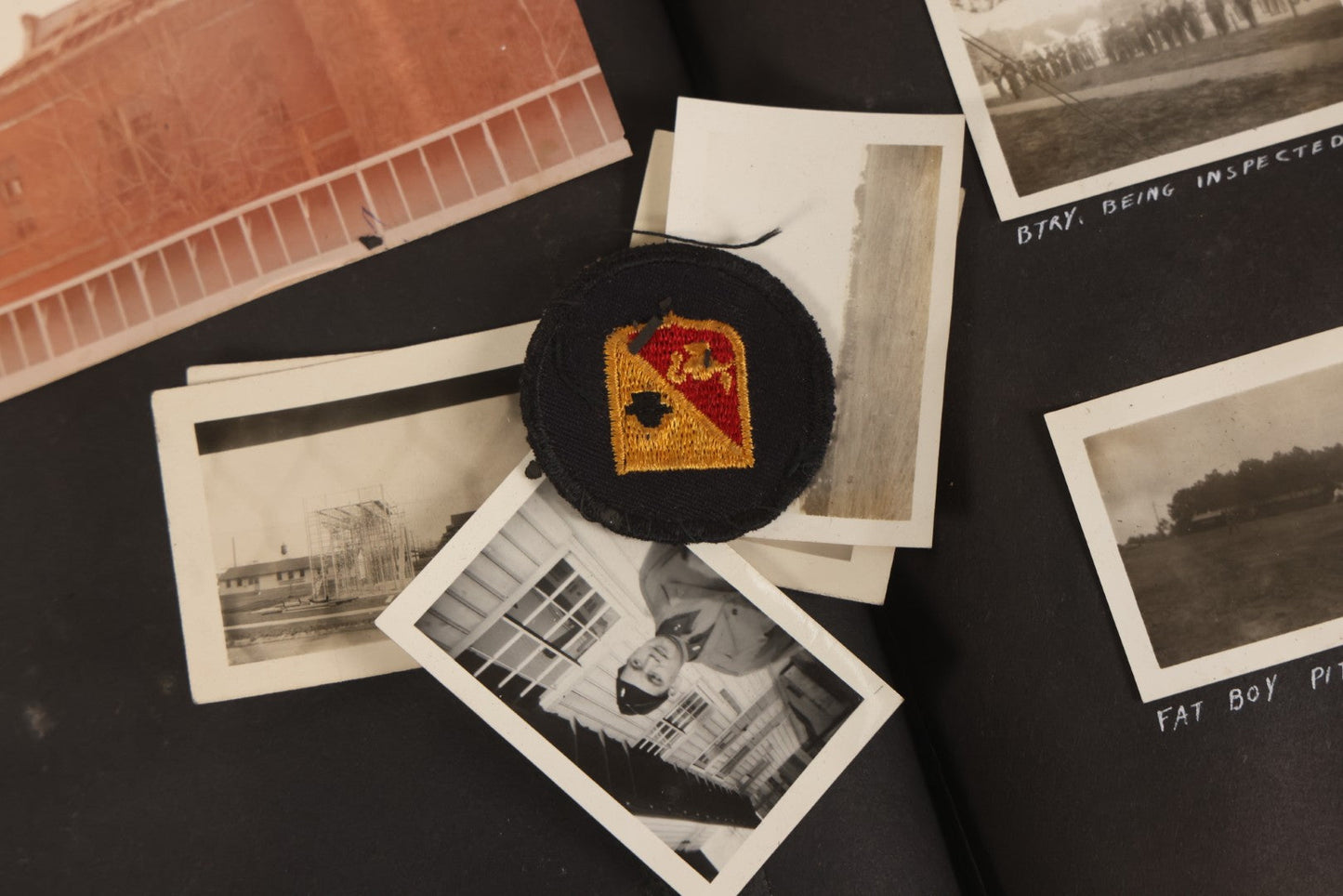 Lot 046 - Pair Of Vintage Snapshot Photo Albums Containing 600+ Photos Of Army National Guard Training & Life In The Lead Up To World War Two, 1938–1942, Albums Of Sgt. D.L. Dressler, With Notes Referencing Dec. 7, 1941 Pearl Harbor, Many Domestic Bases