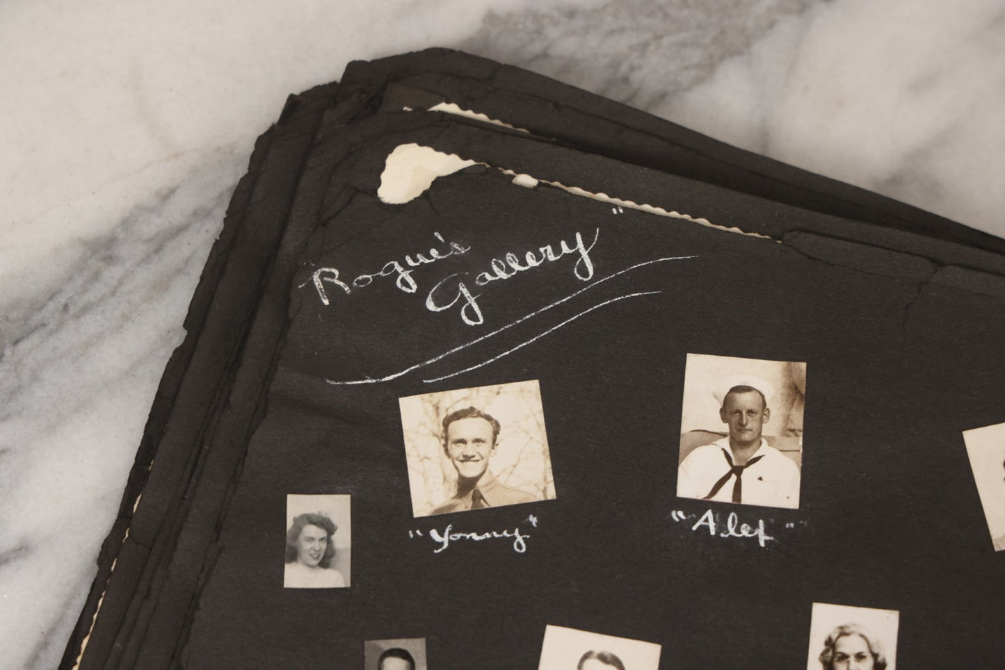 Lot 046 - Pair Of Vintage Snapshot Photo Albums Containing 600+ Photos Of Army National Guard Training & Life In The Lead Up To World War Two, 1938–1942, Albums Of Sgt. D.L. Dressler, With Notes Referencing Dec. 7, 1941 Pearl Harbor, Many Domestic Bases