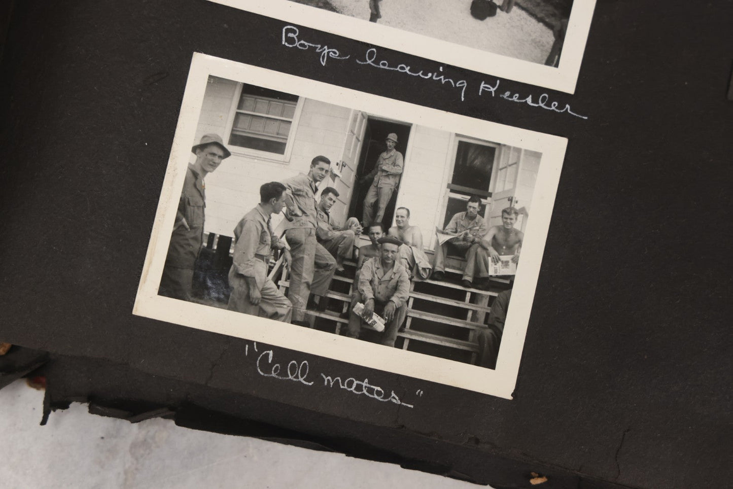 Lot 046 - Pair Of Vintage Snapshot Photo Albums Containing 600+ Photos Of Army National Guard Training & Life In The Lead Up To World War Two, 1938–1942, Albums Of Sgt. D.L. Dressler, With Notes Referencing Dec. 7, 1941 Pearl Harbor, Many Domestic Bases