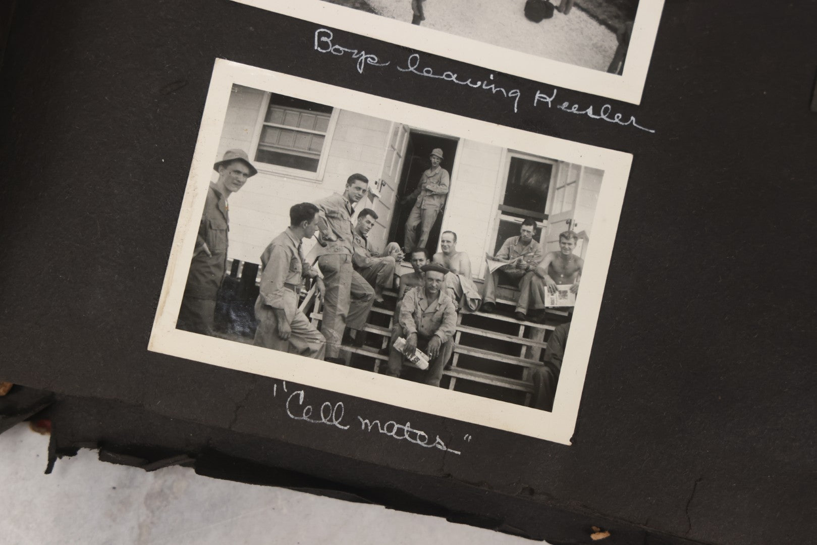 Lot 046 - Pair Of Vintage Snapshot Photo Albums Containing 600+ Photos Of Army National Guard Training & Life In The Lead Up To World War Two, 1938–1942, Albums Of Sgt. D.L. Dressler, With Notes Referencing Dec. 7, 1941 Pearl Harbor, Many Domestic Bases