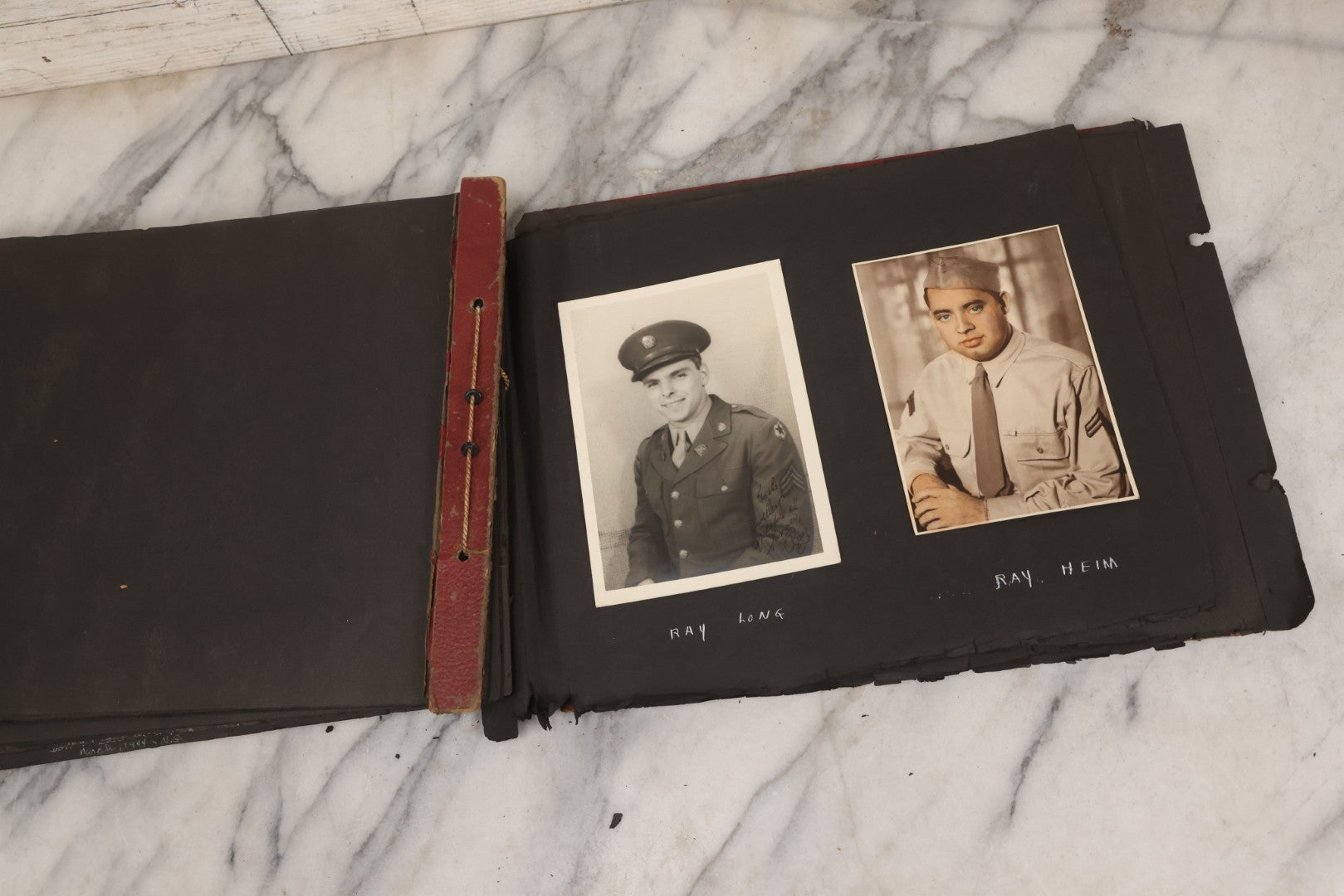 Lot 046 - Pair Of Vintage Snapshot Photo Albums Containing 600+ Photos Of Army National Guard Training & Life In The Lead Up To World War Two, 1938–1942, Albums Of Sgt. D.L. Dressler, With Notes Referencing Dec. 7, 1941 Pearl Harbor, Many Domestic Bases