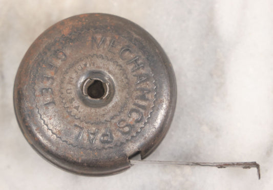 Lot 108 - Antique Mechanic's Pal 6 Foot Steel Tape Measure, Made In U.S.A.
