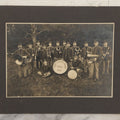 Lot 121 - Antique Boarded Photograph Of The Troy Cornet Band, Troy, New Hampshire, With Full Member Identification On Verso
