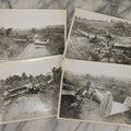 Lot 125 - Grouping Of Four Vintage Glossy Photographs Of Airplane Crash, Tail Number Nc3351H, August 28, 1948, Back Stamped Troop "K" Executive Department Division Of State Police, Hawthorne, New York