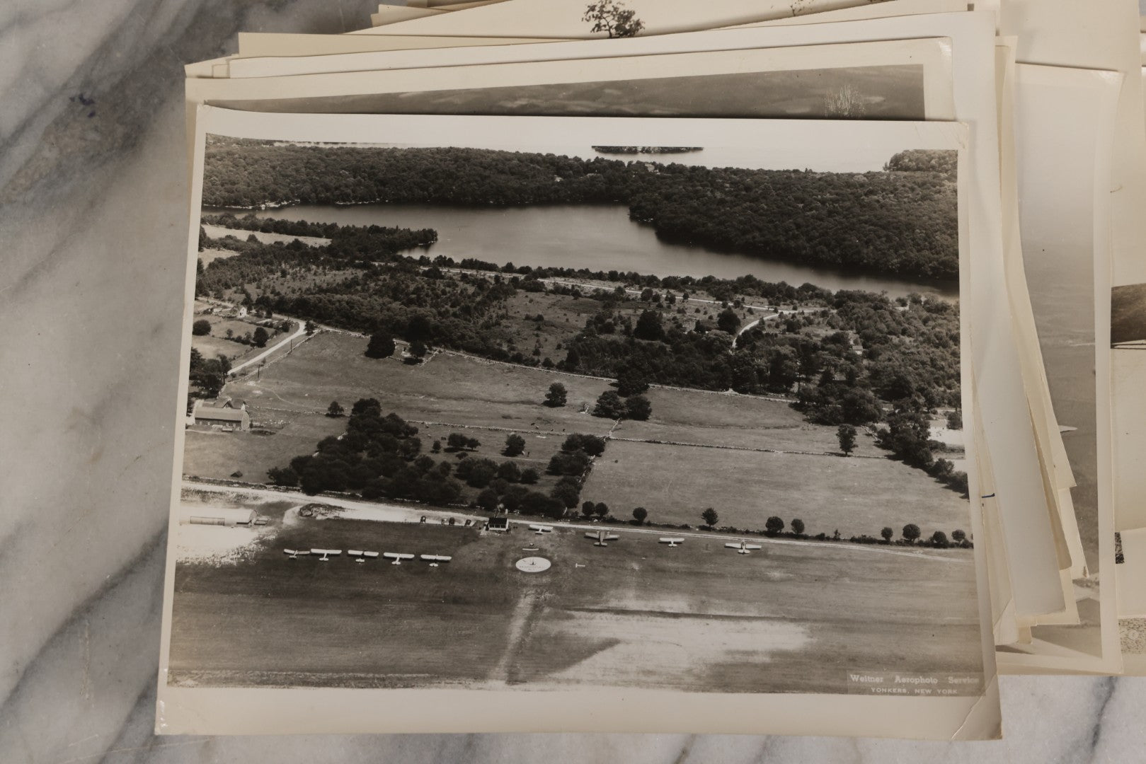Lot 126 - Grouping Of 25+ Vintage Glossy Photographs Of Airplanes And Aviators