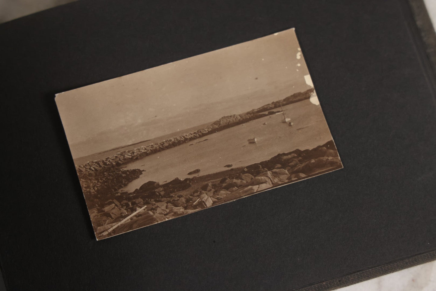 Lot 129 - Grouping Of Four Antique & Vintage Snapshot Photo Albums With One Boarded Photograph Of Child On Pony, Including Agricultural, Coastal, Sailing, And Animal Views