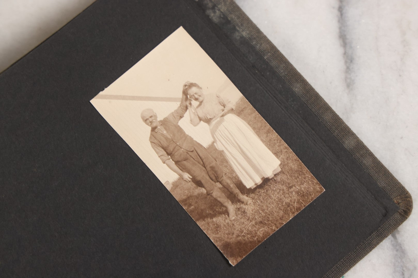 Lot 129 - Grouping Of Four Antique & Vintage Snapshot Photo Albums With One Boarded Photograph Of Child On Pony, Including Agricultural, Coastal, Sailing, And Animal Views