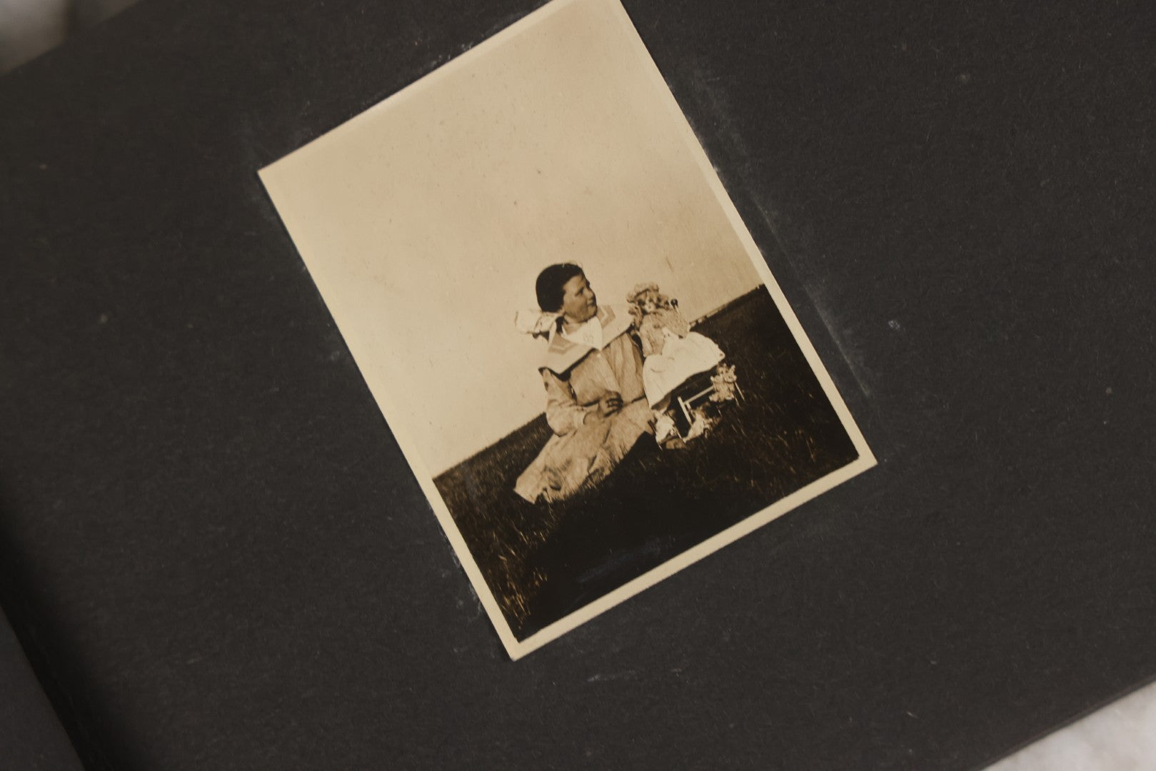 Lot 129 - Grouping Of Four Antique & Vintage Snapshot Photo Albums With One Boarded Photograph Of Child On Pony, Including Agricultural, Coastal, Sailing, And Animal Views