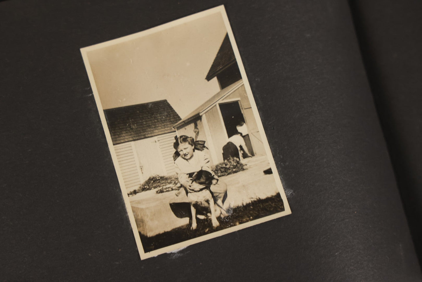 Lot 129 - Grouping Of Four Antique & Vintage Snapshot Photo Albums With One Boarded Photograph Of Child On Pony, Including Agricultural, Coastal, Sailing, And Animal Views