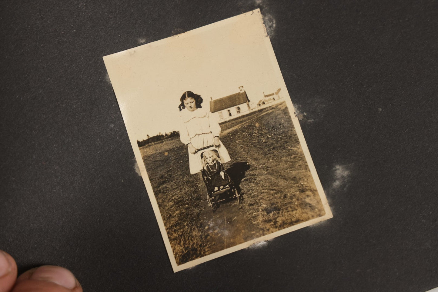 Lot 129 - Grouping Of Four Antique & Vintage Snapshot Photo Albums With One Boarded Photograph Of Child On Pony, Including Agricultural, Coastal, Sailing, And Animal Views