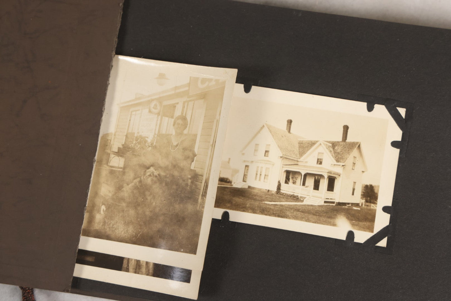 Lot 129 - Grouping Of Four Antique & Vintage Snapshot Photo Albums With One Boarded Photograph Of Child On Pony, Including Agricultural, Coastal, Sailing, And Animal Views