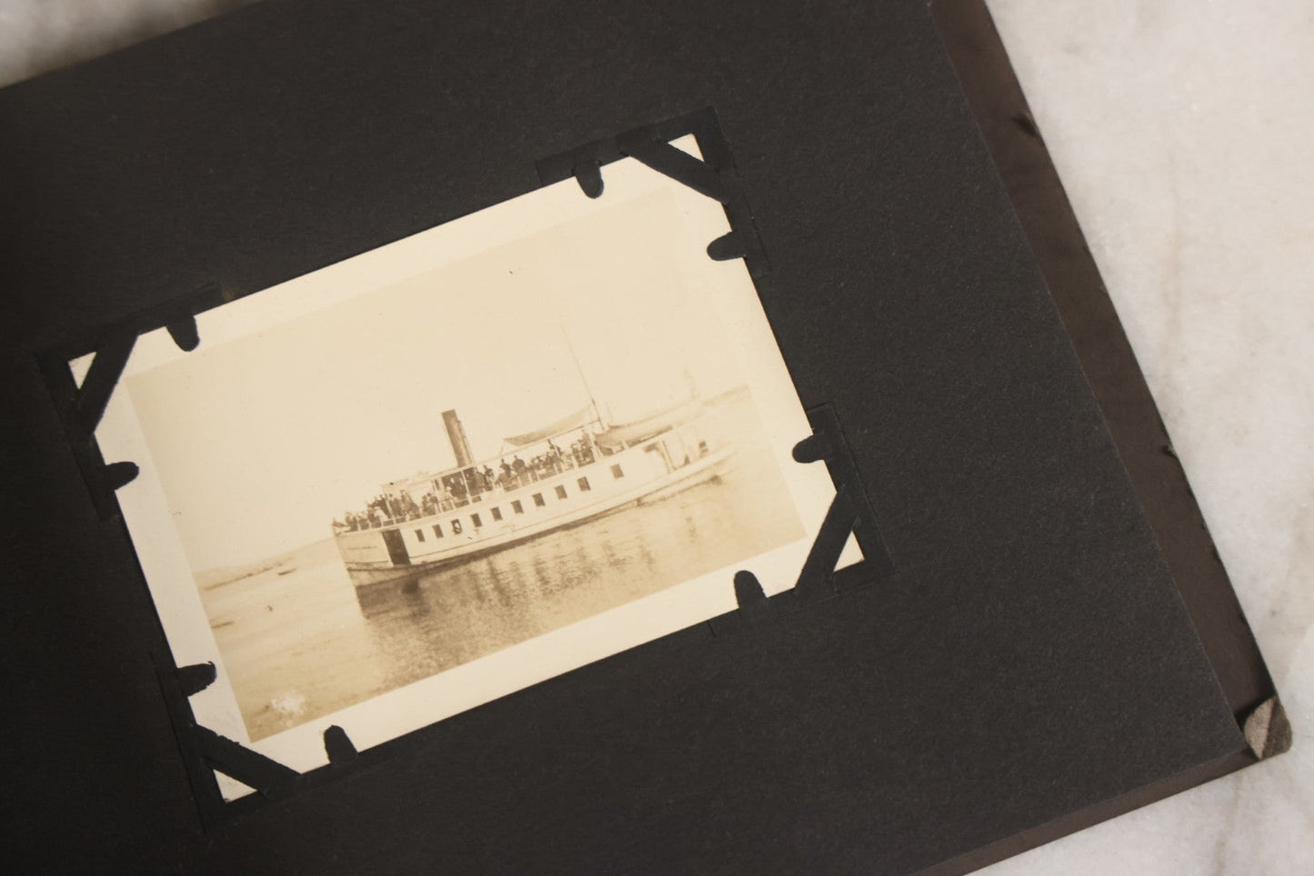 Lot 129 - Grouping Of Four Antique & Vintage Snapshot Photo Albums With One Boarded Photograph Of Child On Pony, Including Agricultural, Coastal, Sailing, And Animal Views