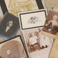 Lot 136 - Grouping Of 10+ Antique Ephemera And Photographs Relating To The Birkett And Horsfall Families Of Troy, New Hampshire, Including Memorial Card For Hannah Birkett