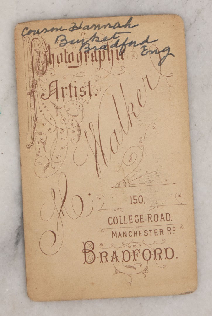 Lot 136 - Grouping Of 10+ Antique Ephemera And Photographs Relating To The Birkett And Horsfall Families Of Troy, New Hampshire, Including Memorial Card For Hannah Birkett