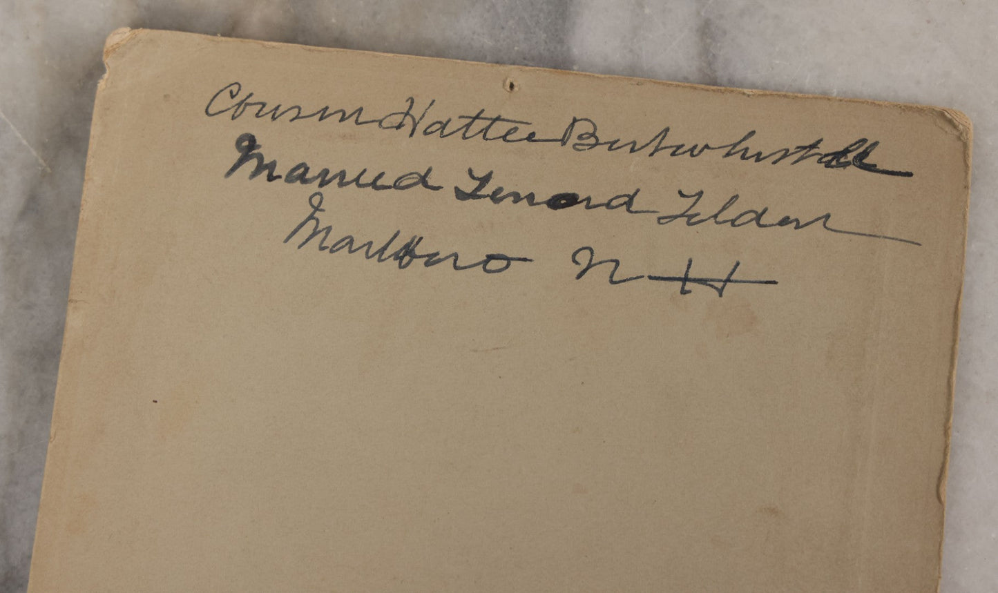 Lot 136 - Grouping Of 10+ Antique Ephemera And Photographs Relating To The Birkett And Horsfall Families Of Troy, New Hampshire, Including Memorial Card For Hannah Birkett