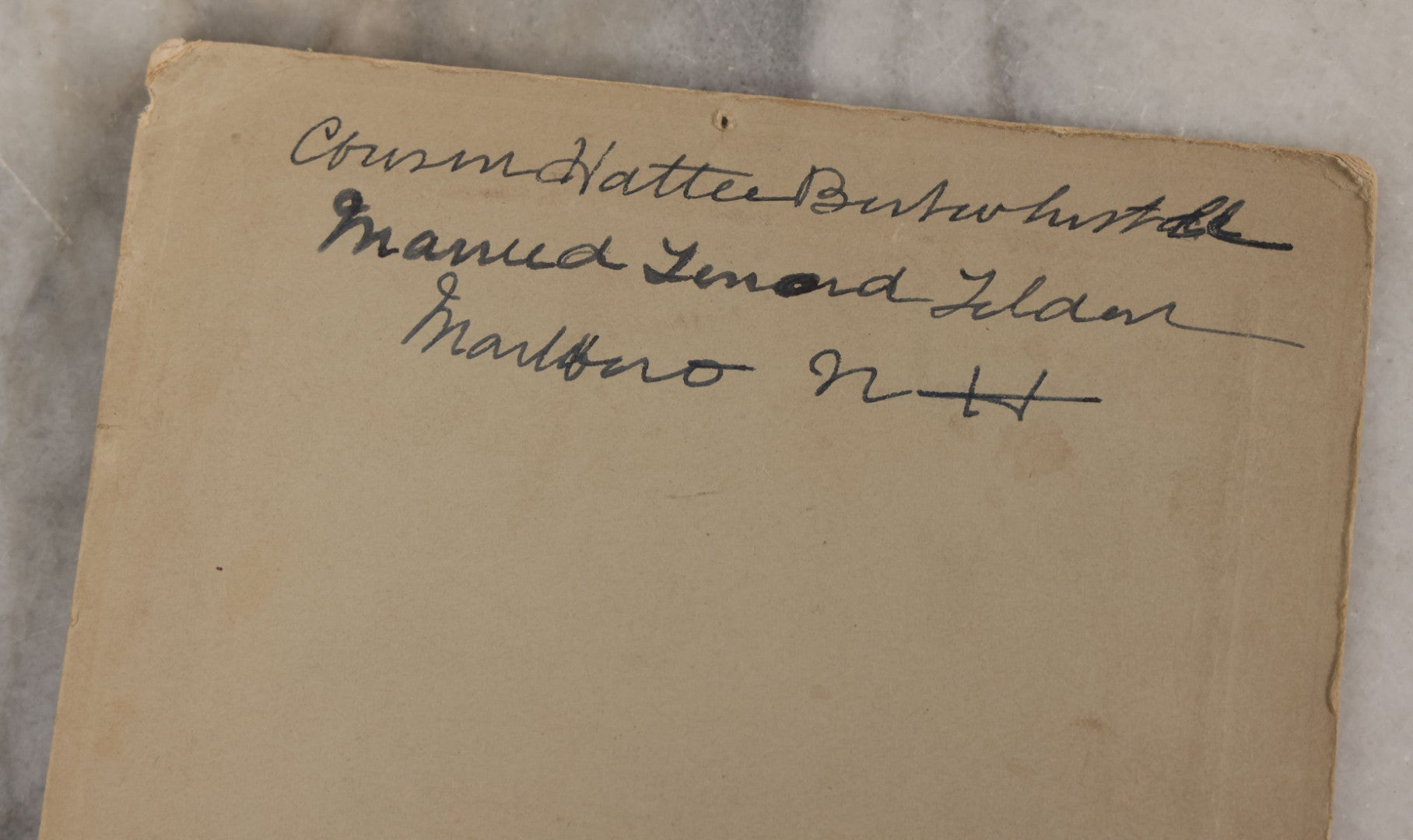 Lot 136 - Grouping Of 10+ Antique Ephemera And Photographs Relating To The Birkett And Horsfall Families Of Troy, New Hampshire, Including Memorial Card For Hannah Birkett