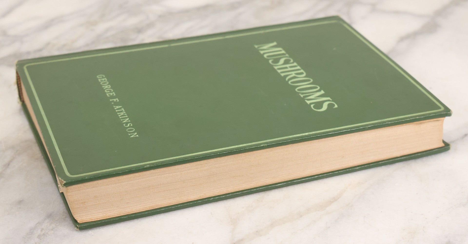 Lot 142 - "Mushrooms: Edible, Poisonous, Etc." Antique Mycology Book By George Francis Atkinson, With 250 Photographs By The Author, Including Recipes For And Toxicology, Third Edition, Published By Henry Holt And Company, New York, 1911