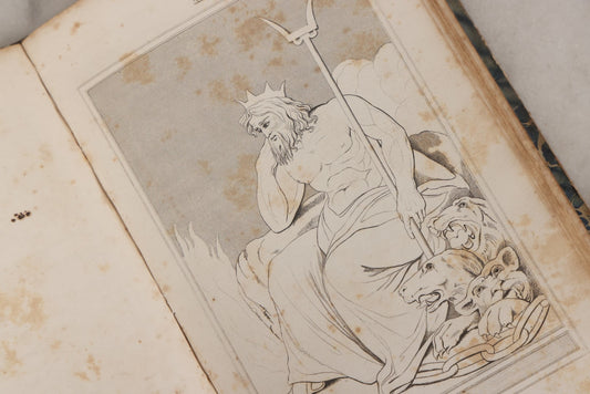 Lot 148 - "Supplemental Plates To The Manual Of Classical Literature" Antique Book Of Illustrations By N.W. Fiske, Professor In Amherst College, Published By Edward C. Biddle, Philadelphia, 1843