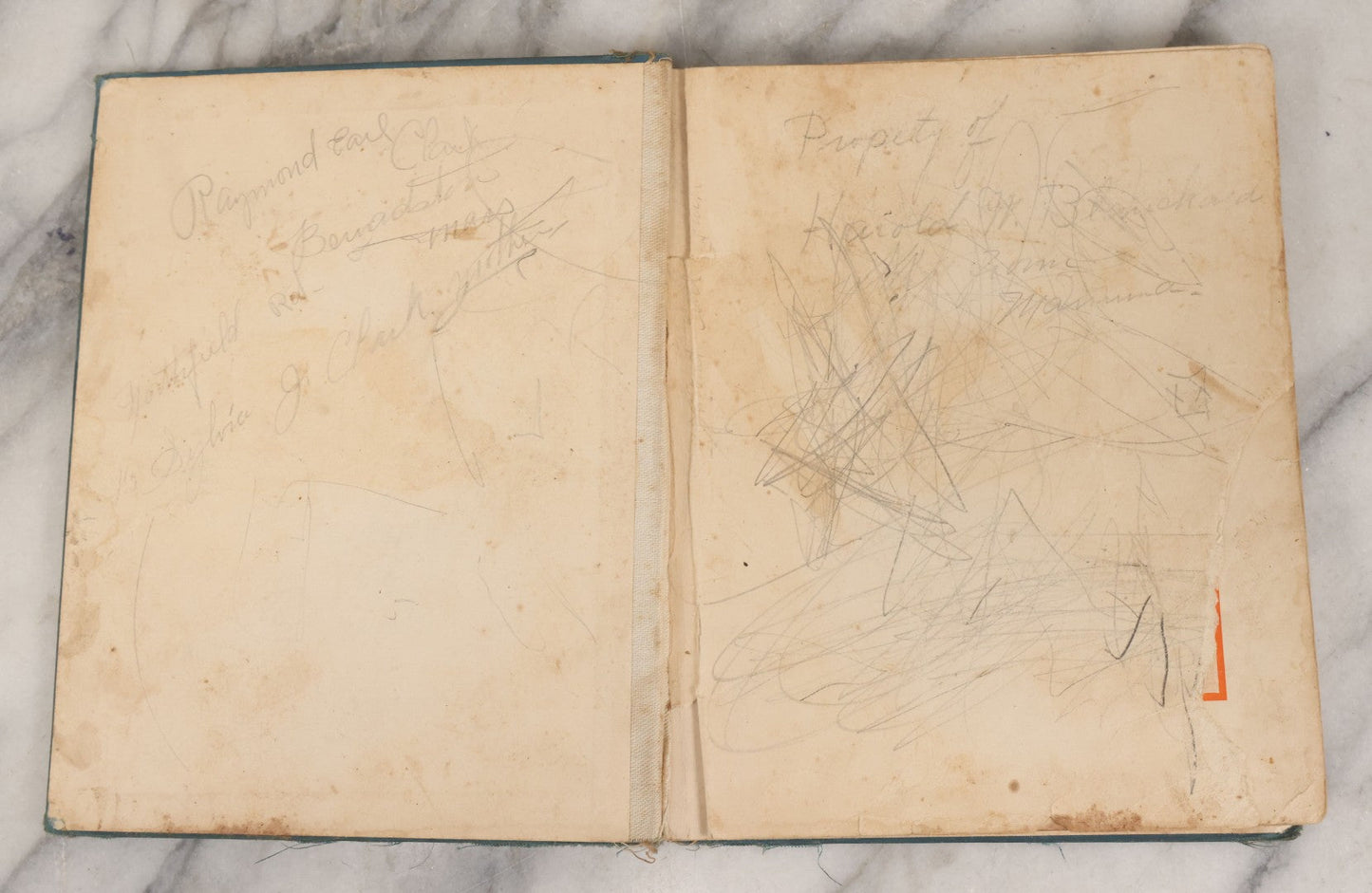 Lot 149 - "The Rocket Book" Antique Illustrated Children's Book By Peter Newell, Published By Harper & Brothers, New York, Copyright 1912, Patented June 4, 1912